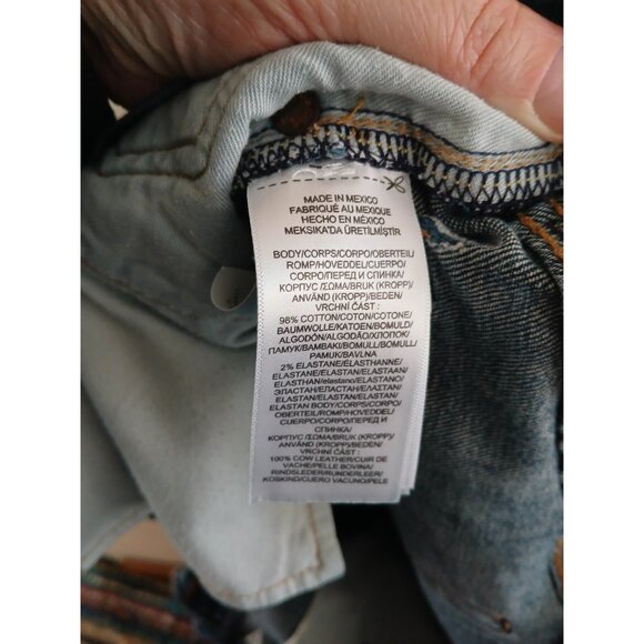 Polo Ralph Lauren Mens 34 X 32 Varick Slim Straight Blue Medium Wash Jeans - Picture 5 of 6